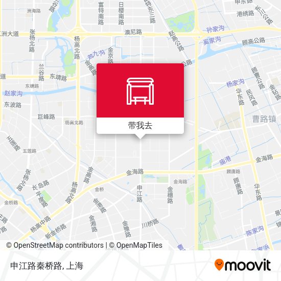 申江路秦桥路地图