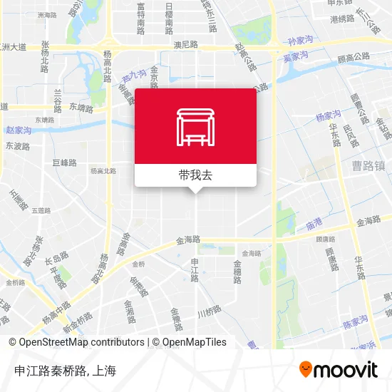 申江路秦桥路地图