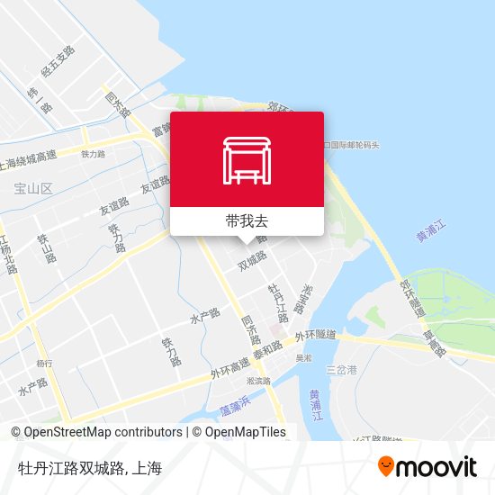 牡丹江路双城路地图