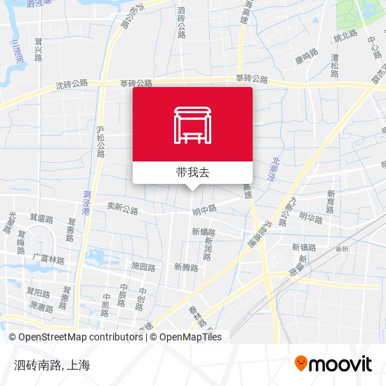泗砖南路地图
