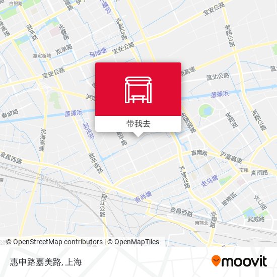 惠申路嘉美路地图