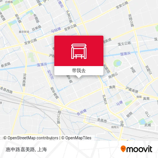 惠申路嘉美路地图
