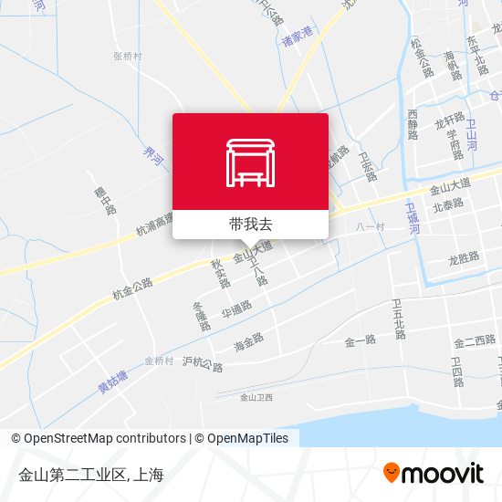 金山第二工业区地图