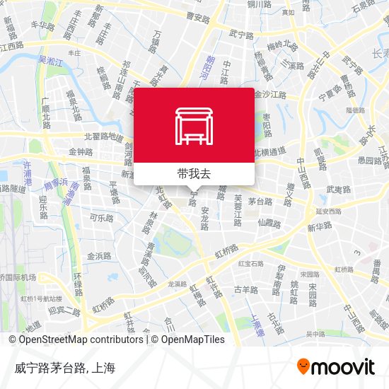 威宁路茅台路地图