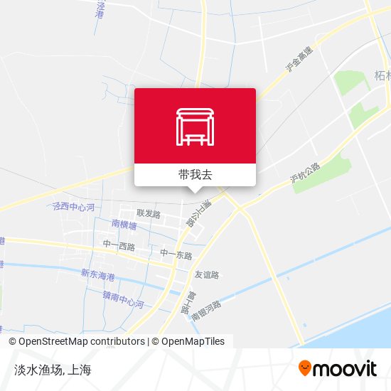 淡水渔场地图