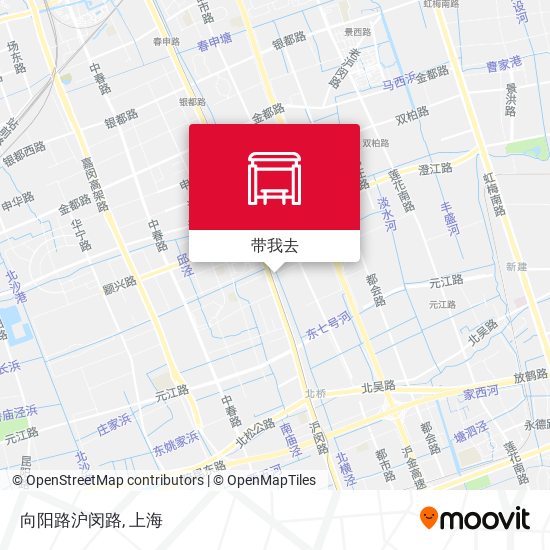 向阳路沪闵路地图