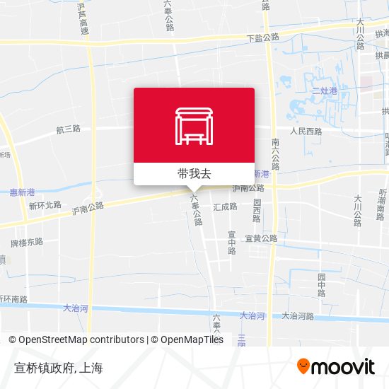 宣桥镇政府地图