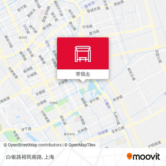 白银路裕民南路地图