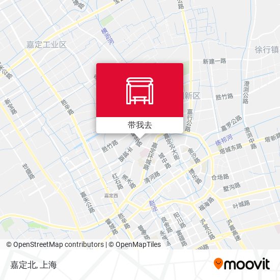 嘉定北地图