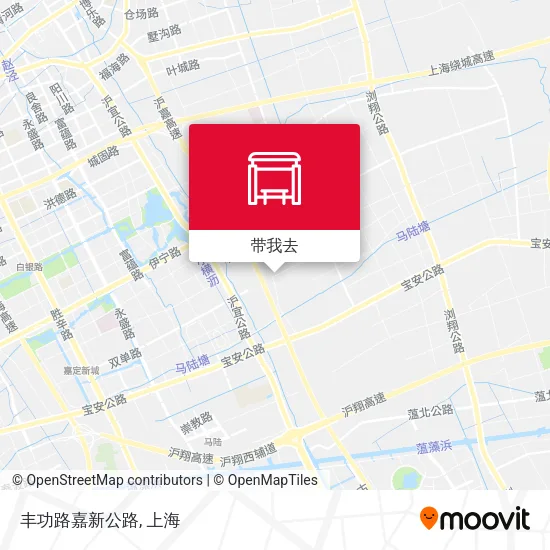 丰功路嘉新公路地图