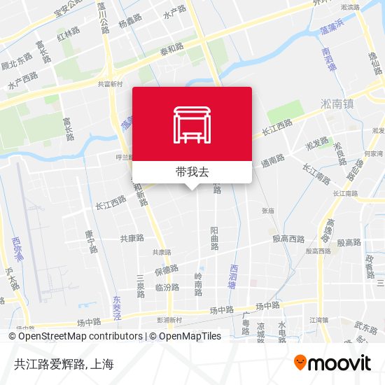 共江路爱辉路地图