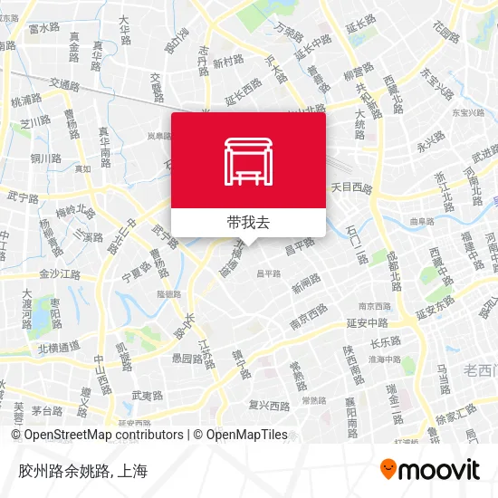 胶州路余姚路地图