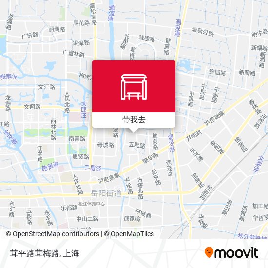 茸平路茸梅路地图