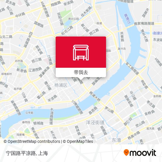 宁国路平凉路地图
