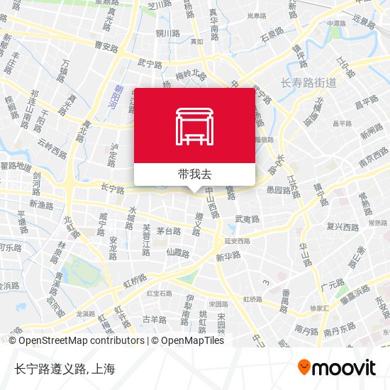长宁路遵义路地图