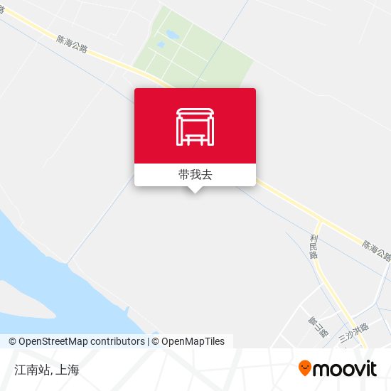 江南站地图