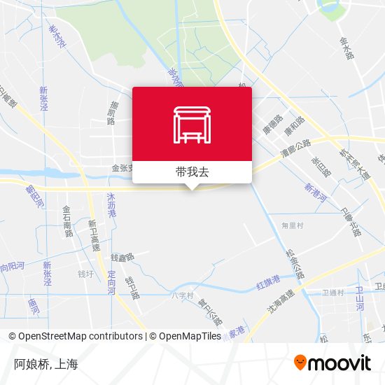 阿娘桥地图