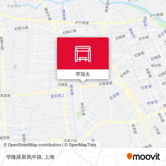 华隆路新凤中路地图