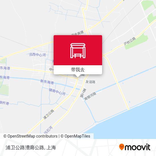 浦卫公路漕廊公路地图