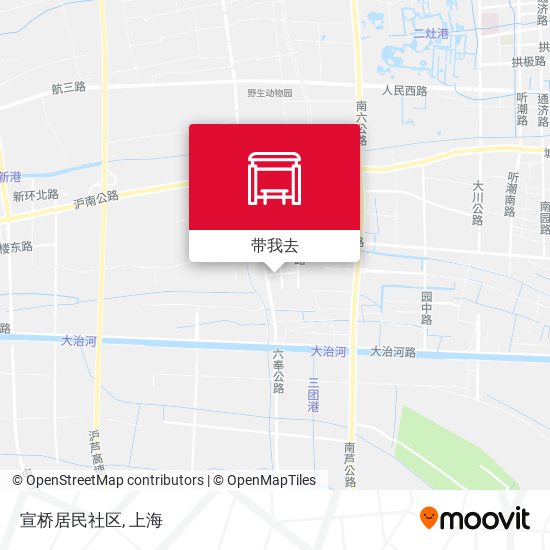 宣桥居民社区地图