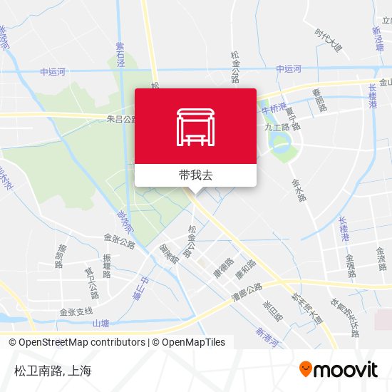 松卫南路地图