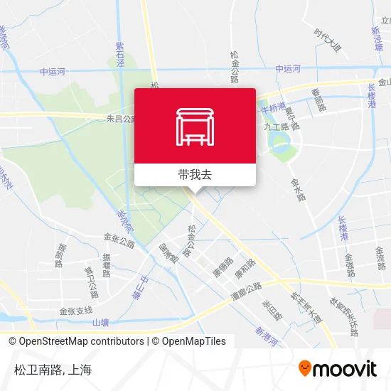 松卫南路地图