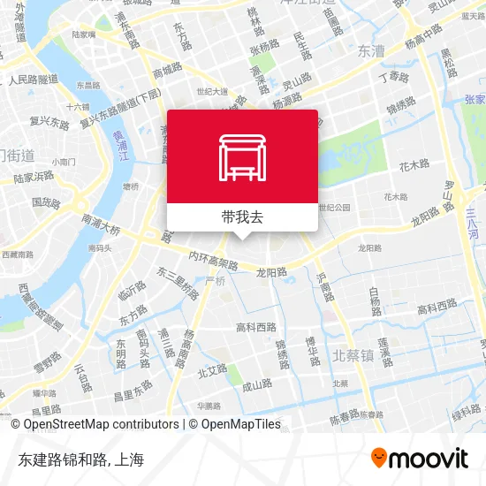 东建路锦和路地图