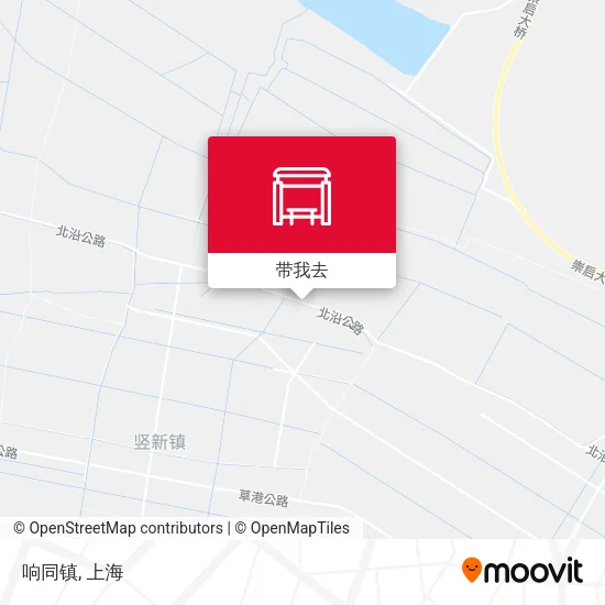 响同镇地图