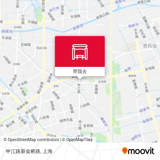 申江路新金桥路地图