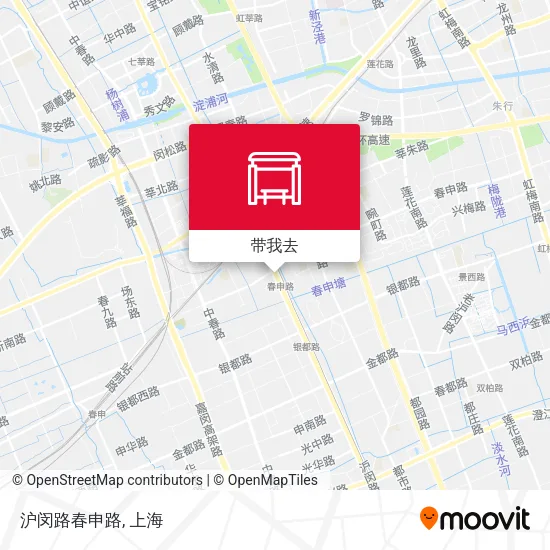 沪闵路春申路地图