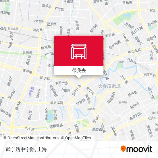 武宁路中宁路地图