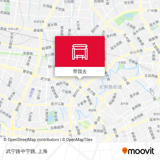 武宁路中宁路地图