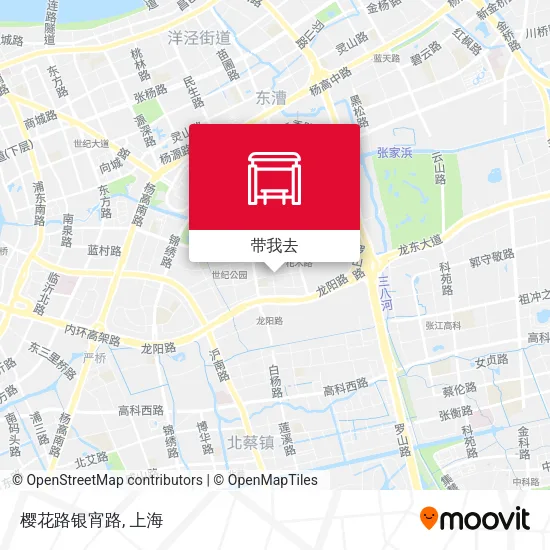 樱花路银宵路地图
