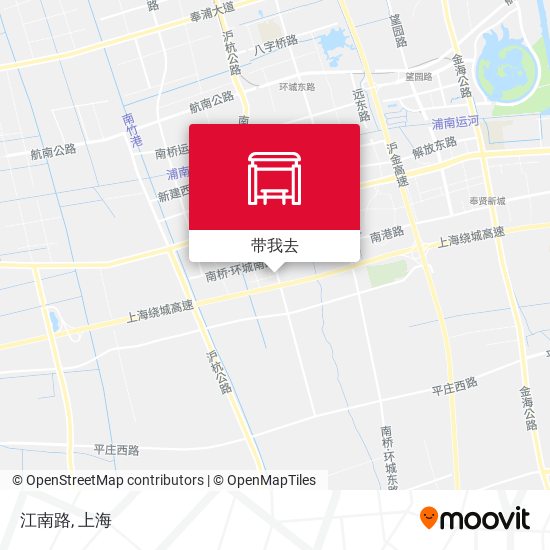江南路地图
