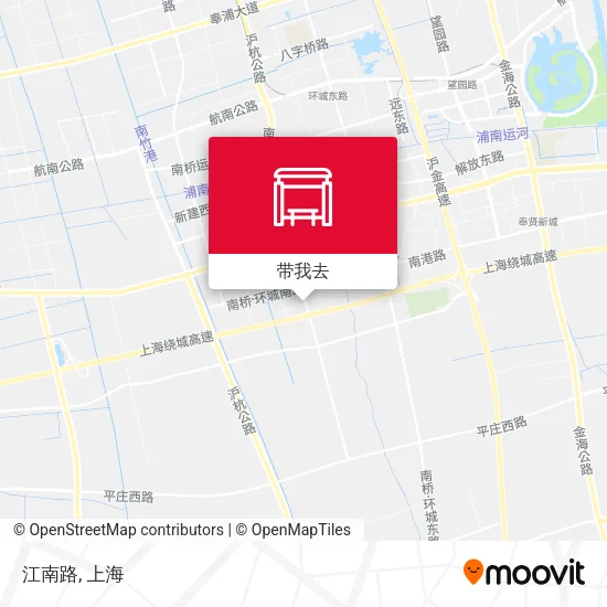 江南路地图