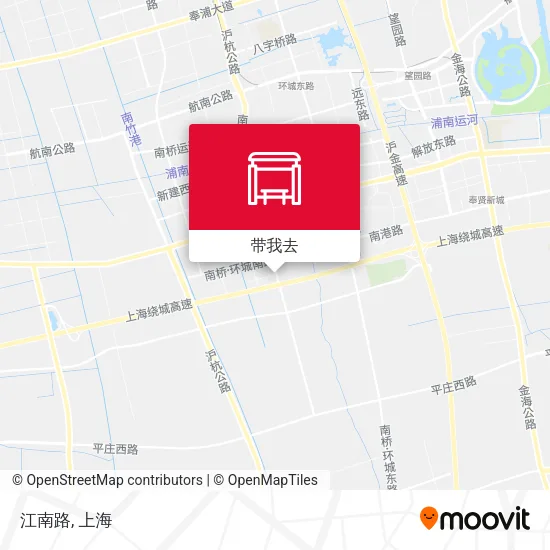 江南路地图