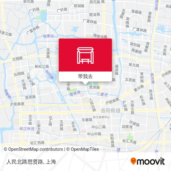 人民北路思贤路地图