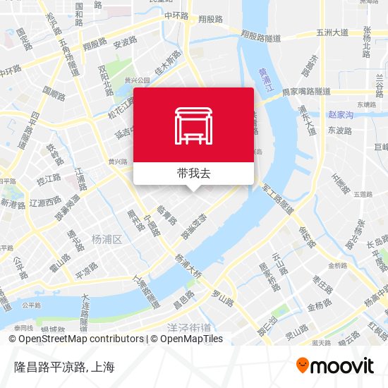 隆昌路平凉路地图