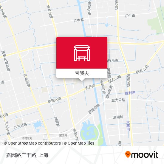 嘉园路广丰路地图