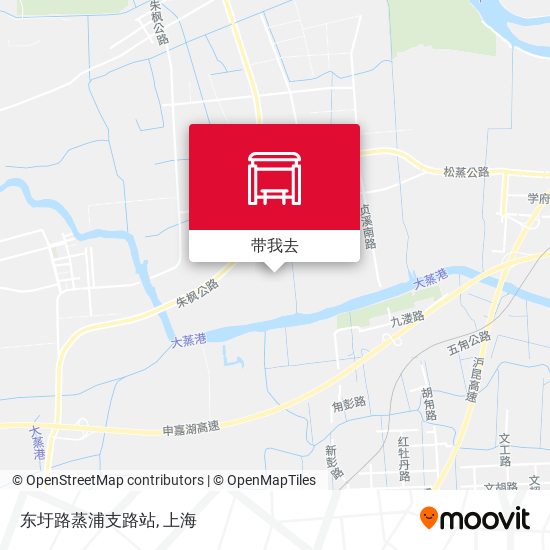 东圩路蒸浦支路站地图