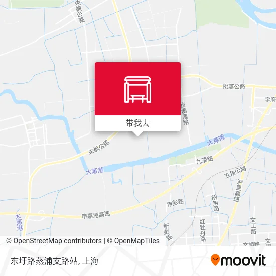 东圩路蒸浦支路站地图