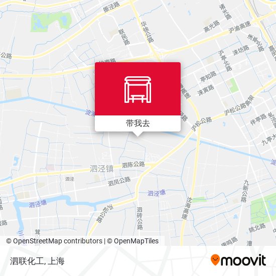 泗联化工地图