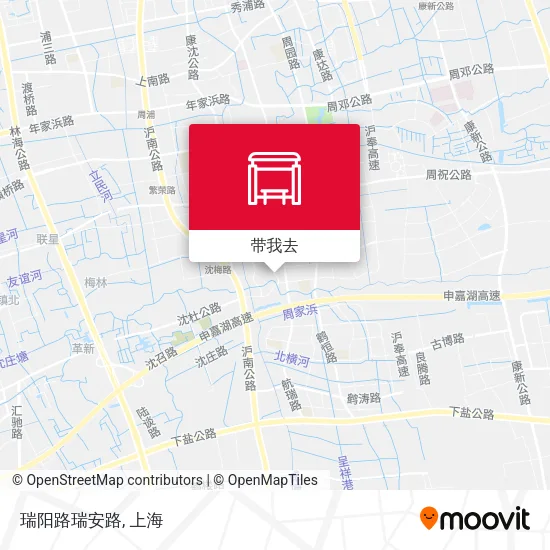 瑞阳路瑞安路地图