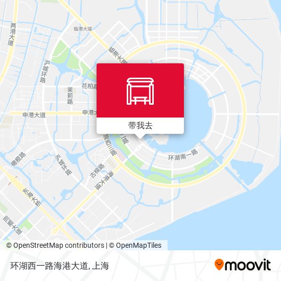 环湖西一路海港大道地图