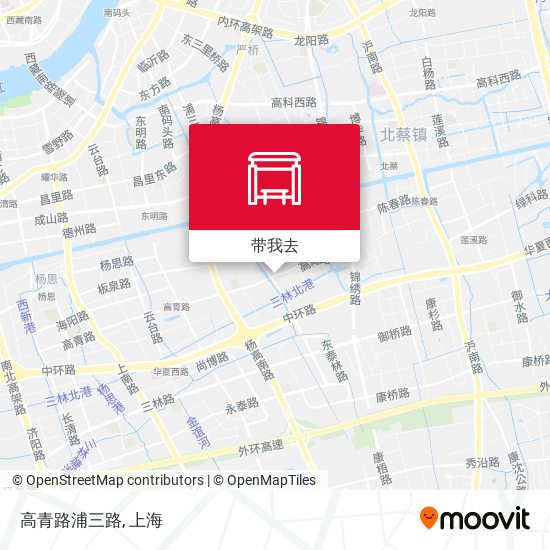 高青路浦三路地图