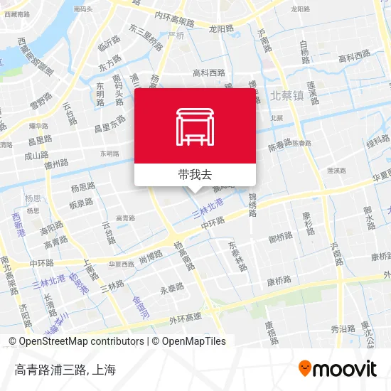 高青路浦三路地图