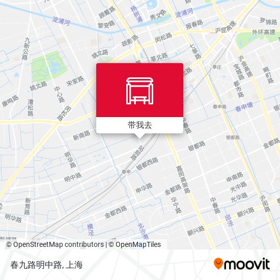春九路明中路地图