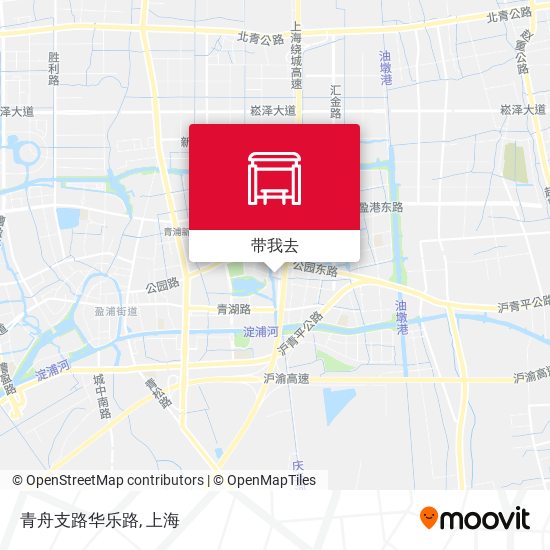 青舟支路华乐路地图