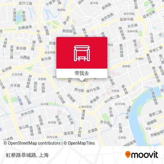 虹桥路恭城路地图
