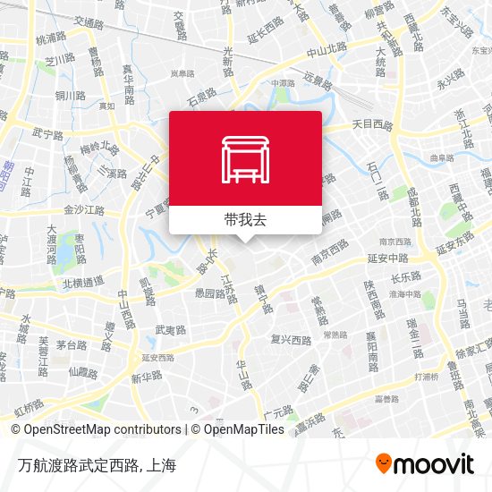 万航渡路武定西路地图